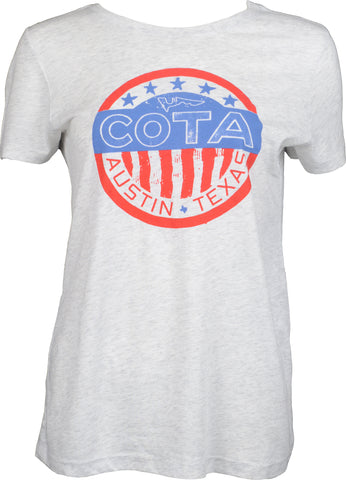 COTA Women's RWB Circle T-shirt
