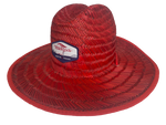 COTA Red Straw Hat